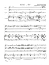 Fasch, Sonata in D (Fl,Vn,Bn,Bc) (Amadeus Verlag)