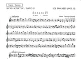 Pepusch, 6 Sonaten, 2 (SRec,Kbd) (Heinrichshofen)