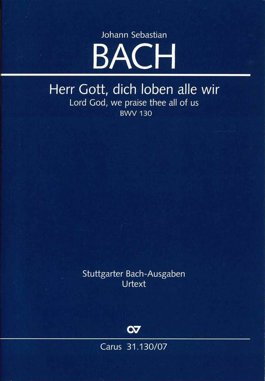 Bach, Cantata No.130 (Carus)