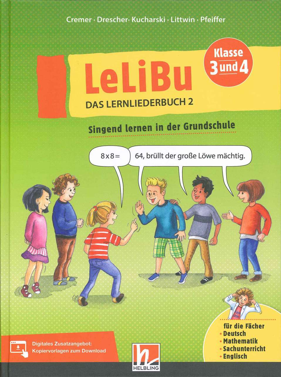 LeLiBu, Klasse 3/4, Lernliederbuch 2 (Helbling)