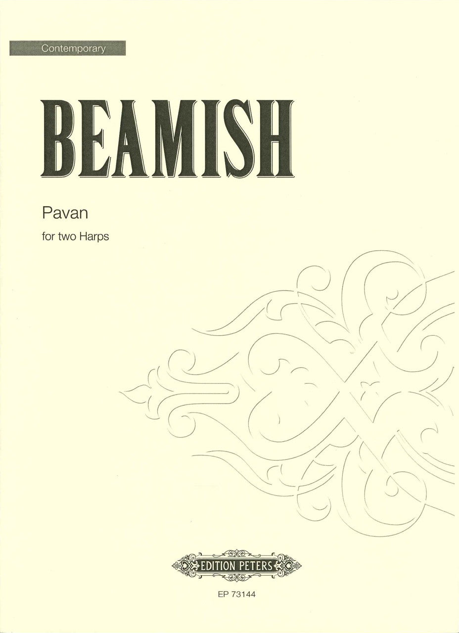 Beamish, Pavan, for 2 Harps (Peters)