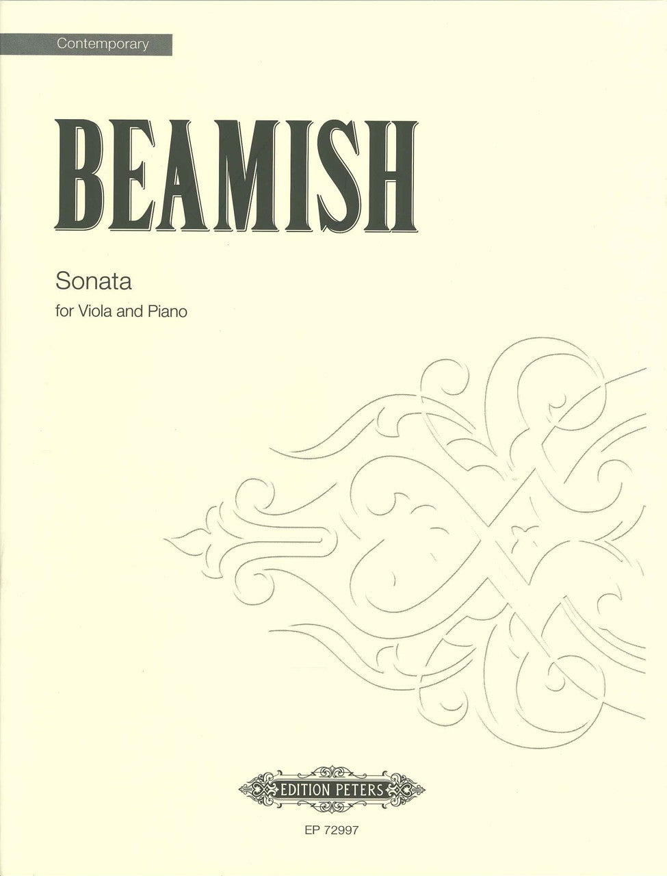 Beamish, Sonata for Viola and Piano (Peters)
