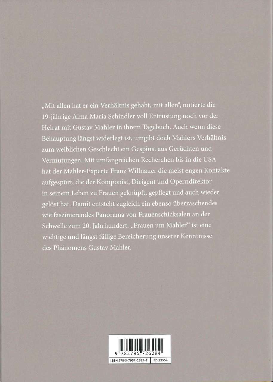 Willnauer, Frauen um Mahler (Schott)