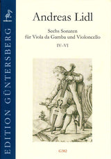 Lidl, 6 Sonaten, 4-6 (VdG,Vc) (Guntersberg/Walhall)