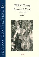 Young, Sonate a 3 viole V-IX (Guntersberg/Walhall)