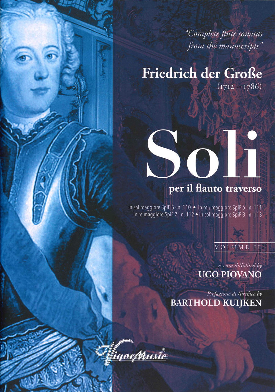 Friedrich II, Soli per il flauto 2 (Vigormusic)