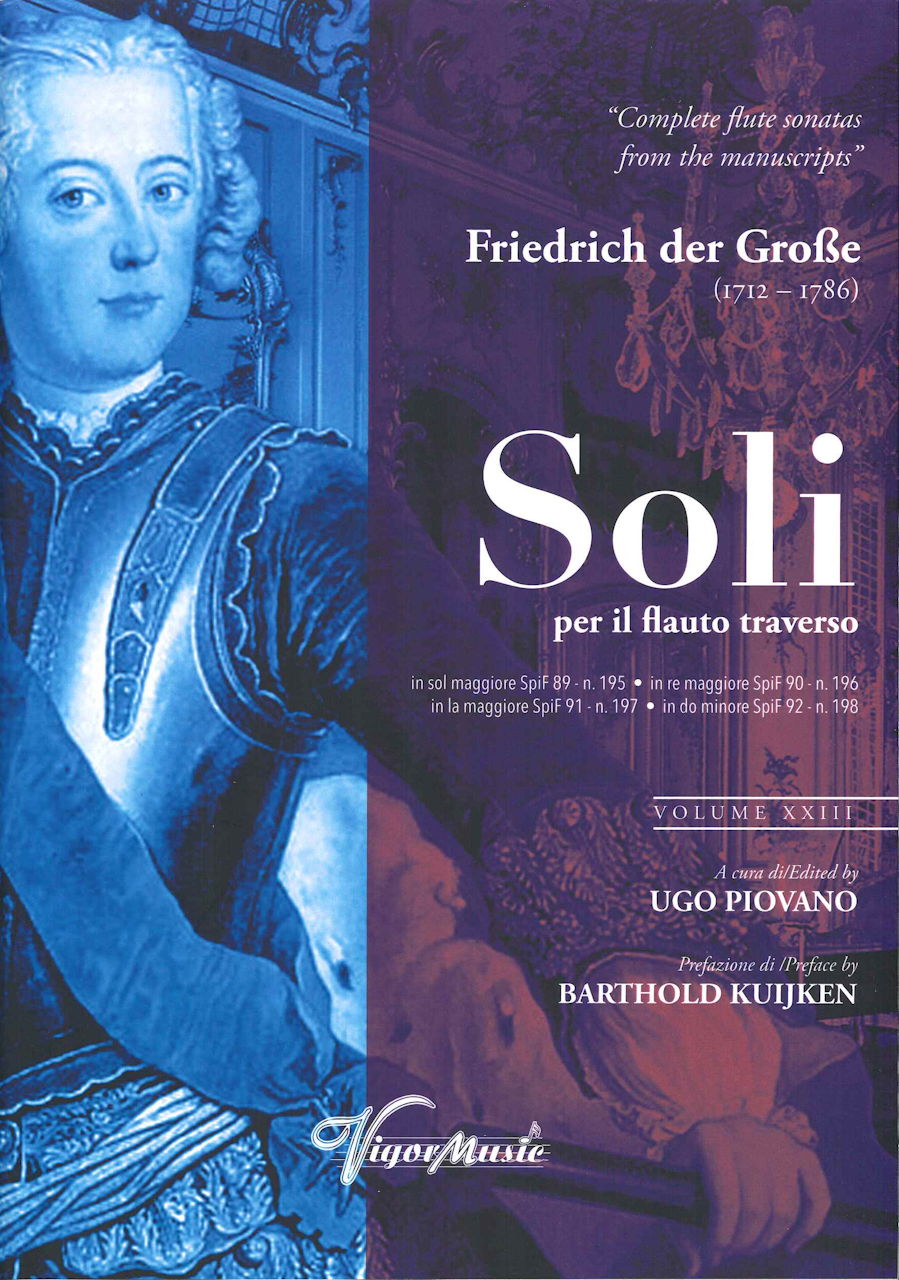 Friedrich II, Soli per il flauto 23 (Vigormusic)