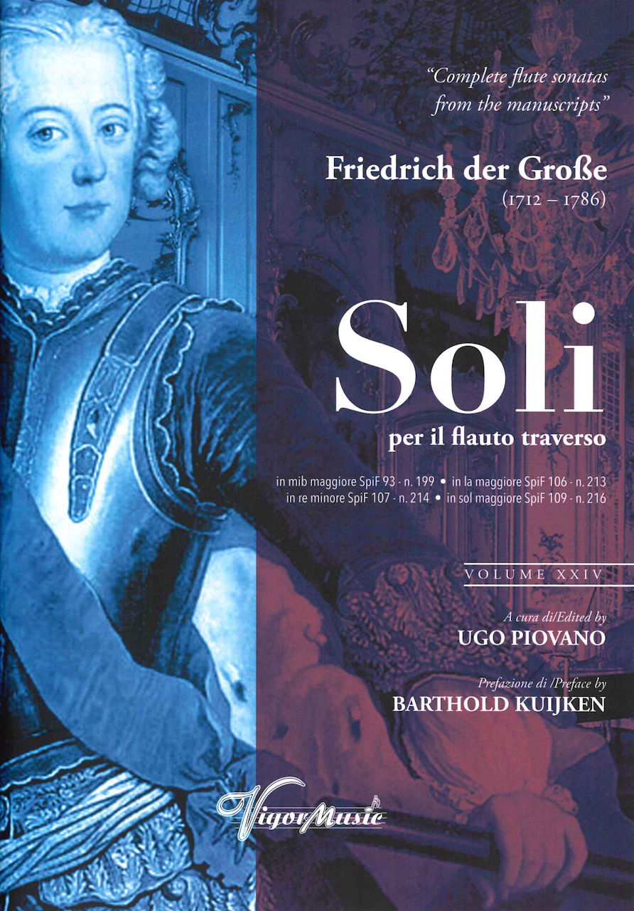 Friedrich II, Soli per il flauto 24 (Vigormusic)