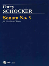 Schocker, Sonata No. 3 (Picc,Pf) (Presser)