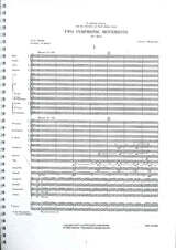 Nelhybel, Two Symphonic Movements (Star Music Pub.)
