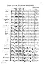 Glinka, Ruslan and Ludmila, Overture (B-Note)