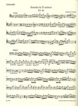 Vivaldi, Sonatas RV 40, 46 (Hoffmann) (Barenreiter)