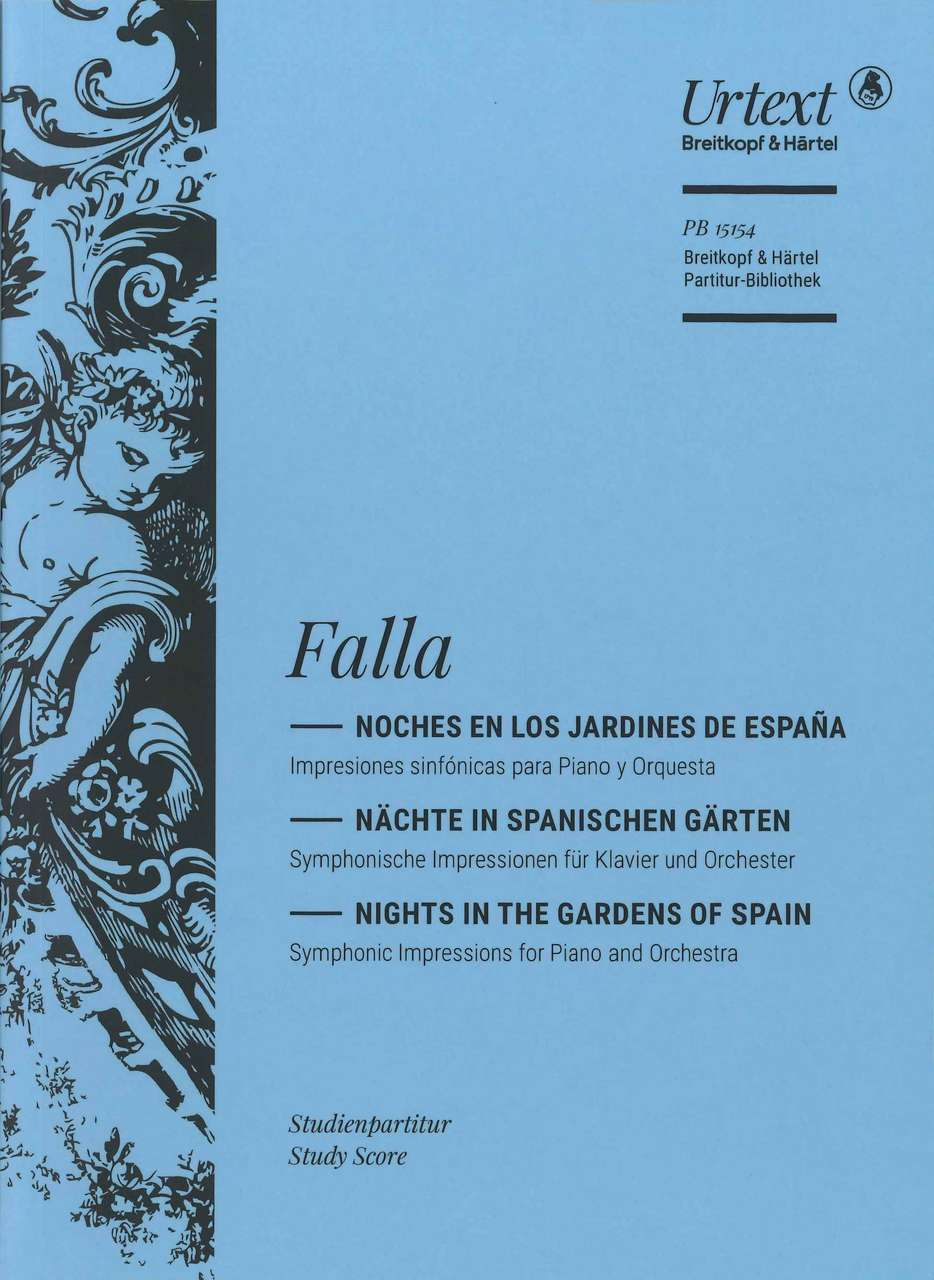 Falla, Noches en los jardines de Espana (Henle/Breitkopf)