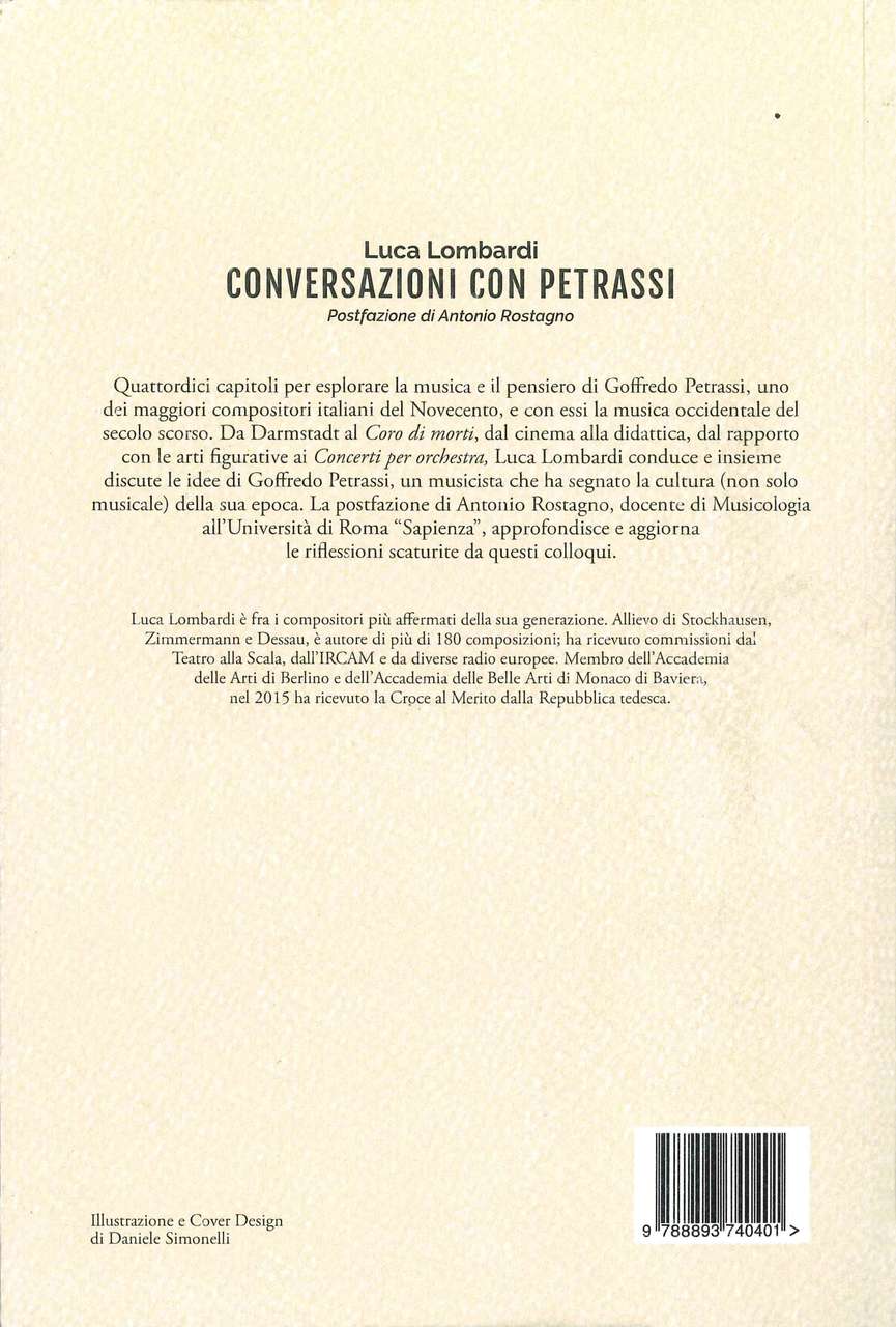 Lombardi, Conversazioni con Petrassi (Neo Classica)
