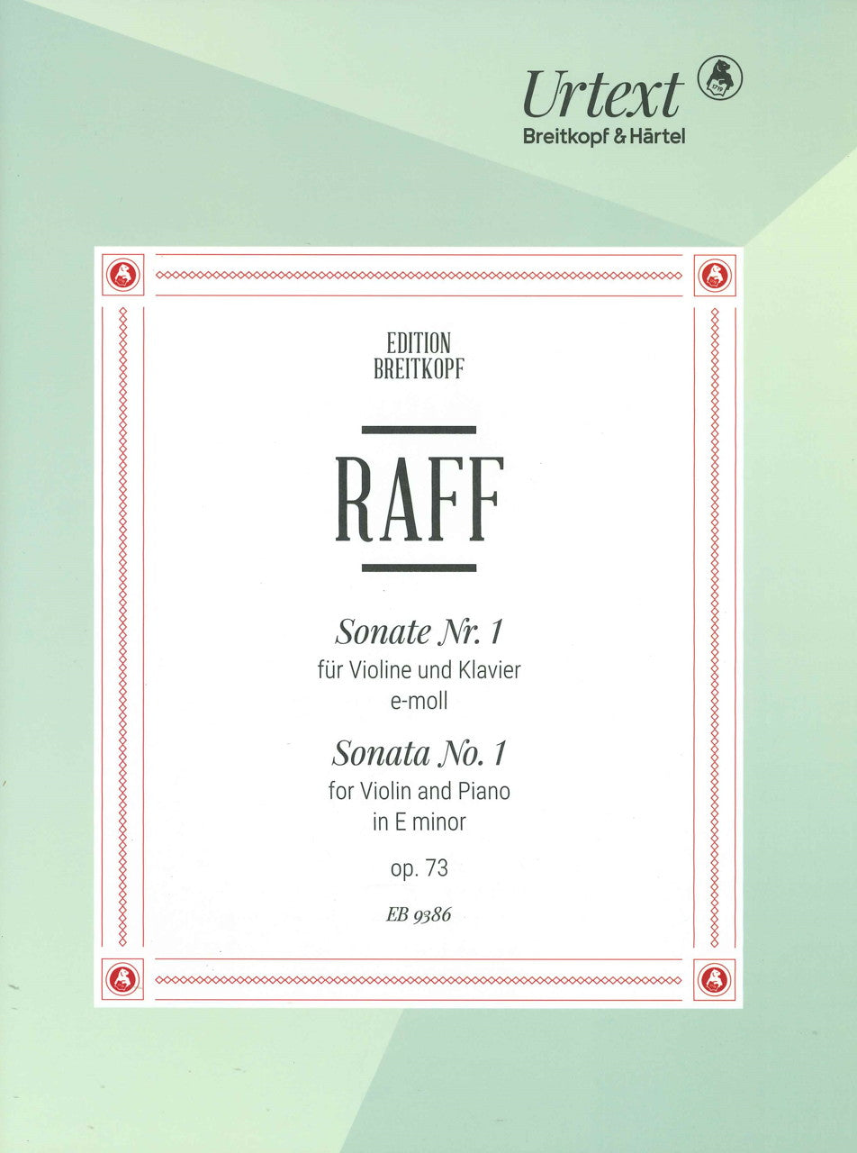 Raff, Sonata No. 1 in e, op. 73 (Breitkopf)