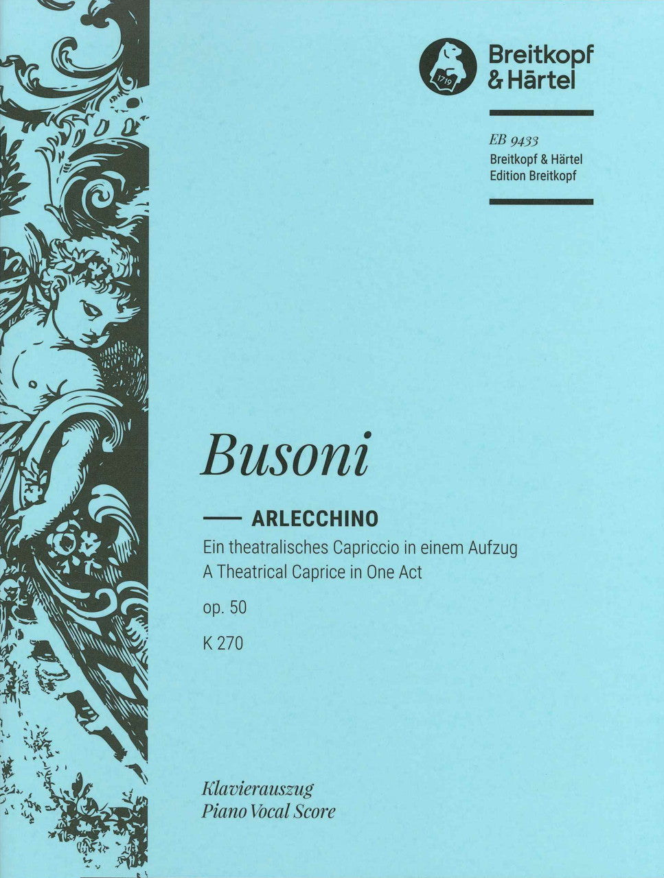 Busoni, Arlecchino, op. 50, K 270 (Breitkopf)