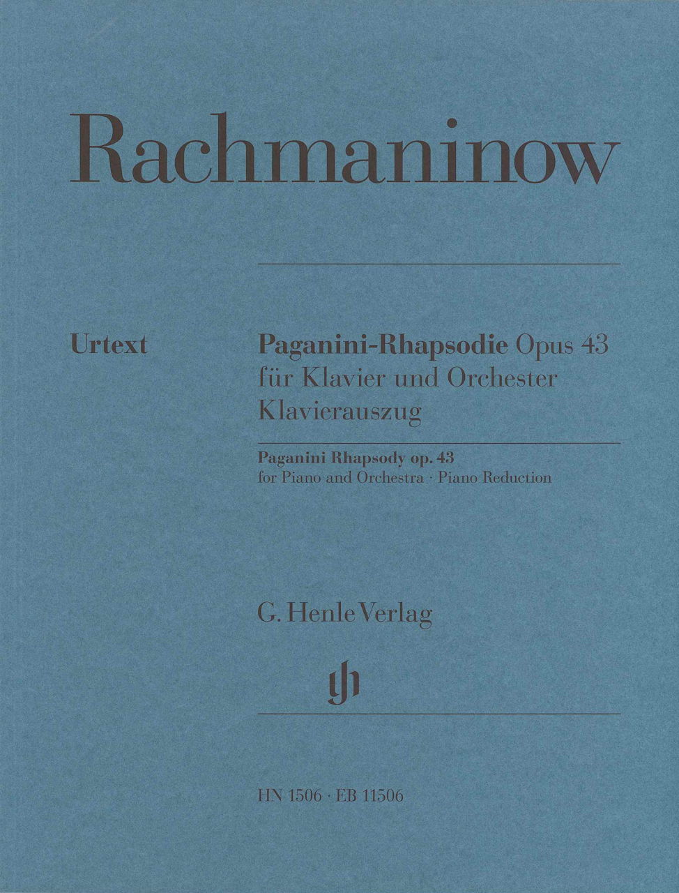 Rachmaninoff, Paganini-Rhapsodie op. 43 (Henle)
