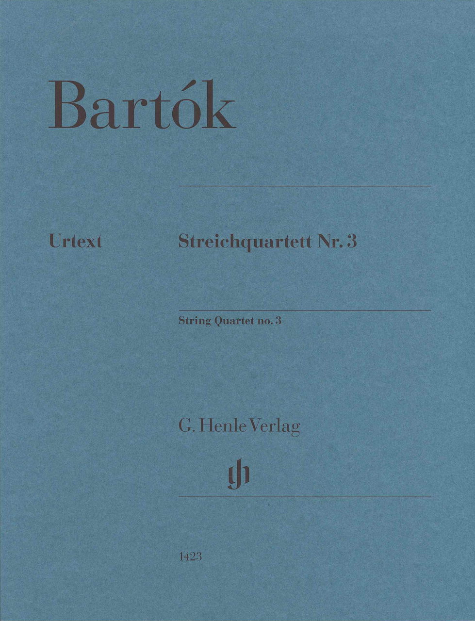 Bartok, String Quartet No. 3 (Henle)