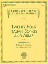 24 Italian Songs/Arias 17-18th (MedHigh) (G.Schirmer)