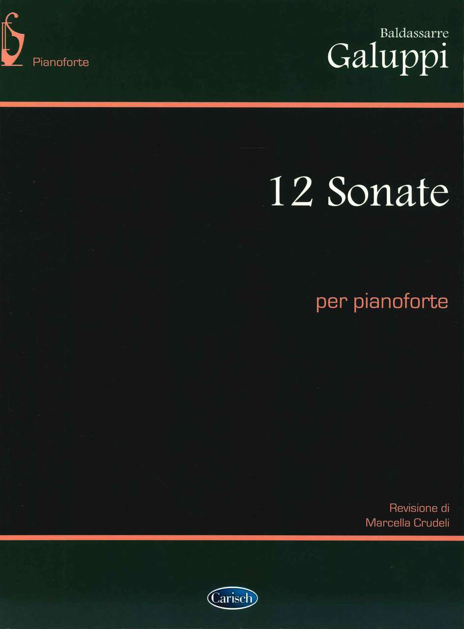 Galuppi, 12 Sonate per pianoforte (Carisch)