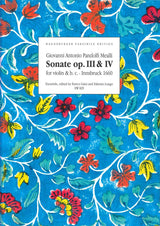 Pandolfi Mealli,, Sonate op. 3 and 4 (Walhall)