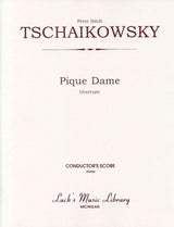 Tchaikovsky, Pique Dame Ov Full Score (Luck's Music)