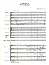 Tchaikovsky, Pique Dame Ov Full Score (Luck's Music)