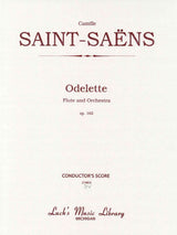 Saint-Saens, Odelette op. 162 Full Score (Luck's Music)