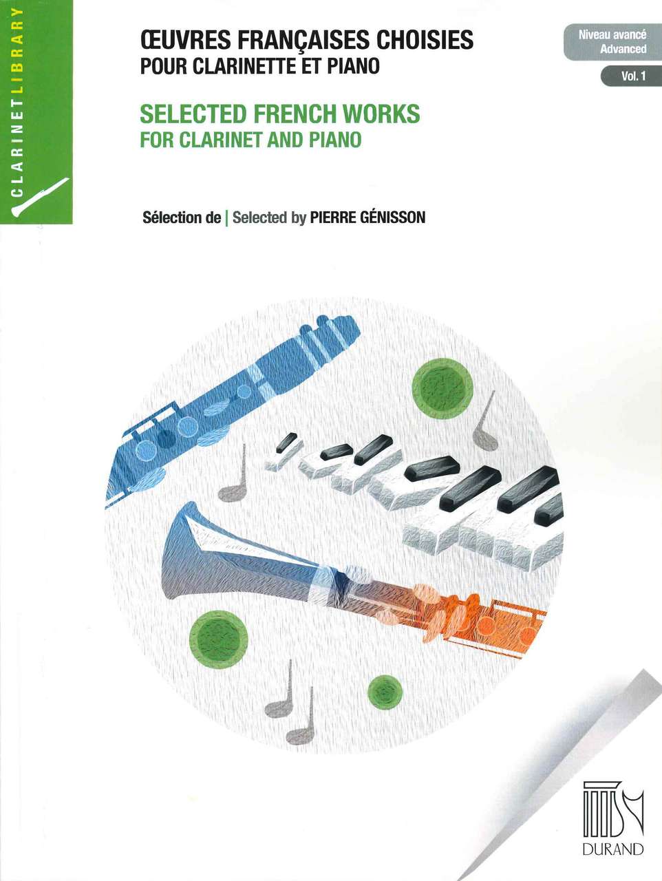 Selected French Works for Clarinet 1 (Durand)