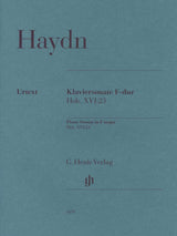 Haydn, Sonata Hob. 16/23 in F (B.-Skoda) (Henle)