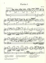 Bach, Partita 1 B-dur, BWV 825 (Henle)