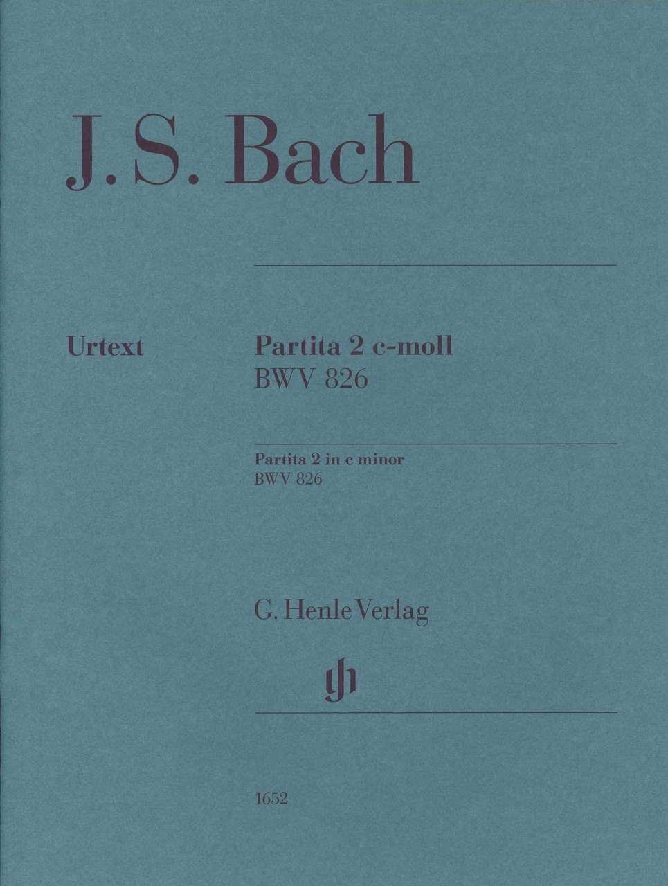 Bach, Partita 2 c-moll, BWV 826 (Henle)