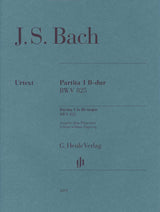 Bach, Partita 1 BWV 825 (w.o. fing) (Henle)