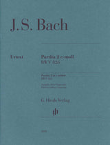 Bach, Partita 2 BWV 826 (w.o. fing) (Henle)