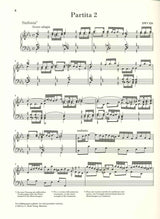 Bach, Partita 2 BWV 826 (w.o. fing) (Henle)