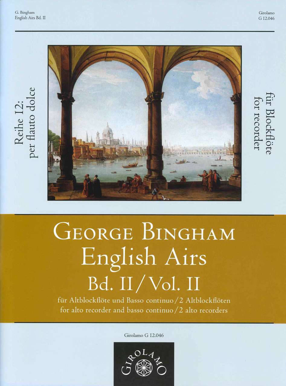 Bingham, English Airs 2 (Girolamo Musikverlag)