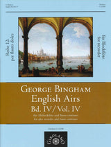 Bingham, English Airs 4 (ARec,Bc) (Girolamo Musikverlag)