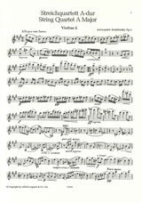 Zemlinsky, String Quartet No. 1 op. 4 (Lengnick)