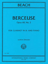 Beach, Berceuse op. 40/2 (IMC)