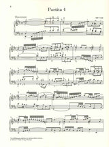 Bach, Partita 4 D-dur, BWV 828 (Henle)