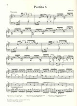 Bach, Partita 6 e-moll, BWV 830 (Henle)