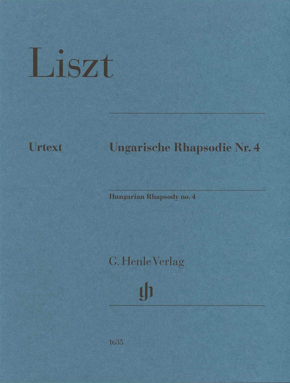 Liszt, Hungarian Rhapsody No. 4 (Henle)