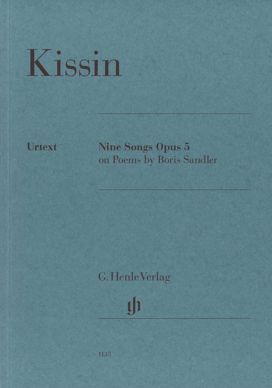 Kissin, 9 Songs op. 5 [Heb] (Henle)
