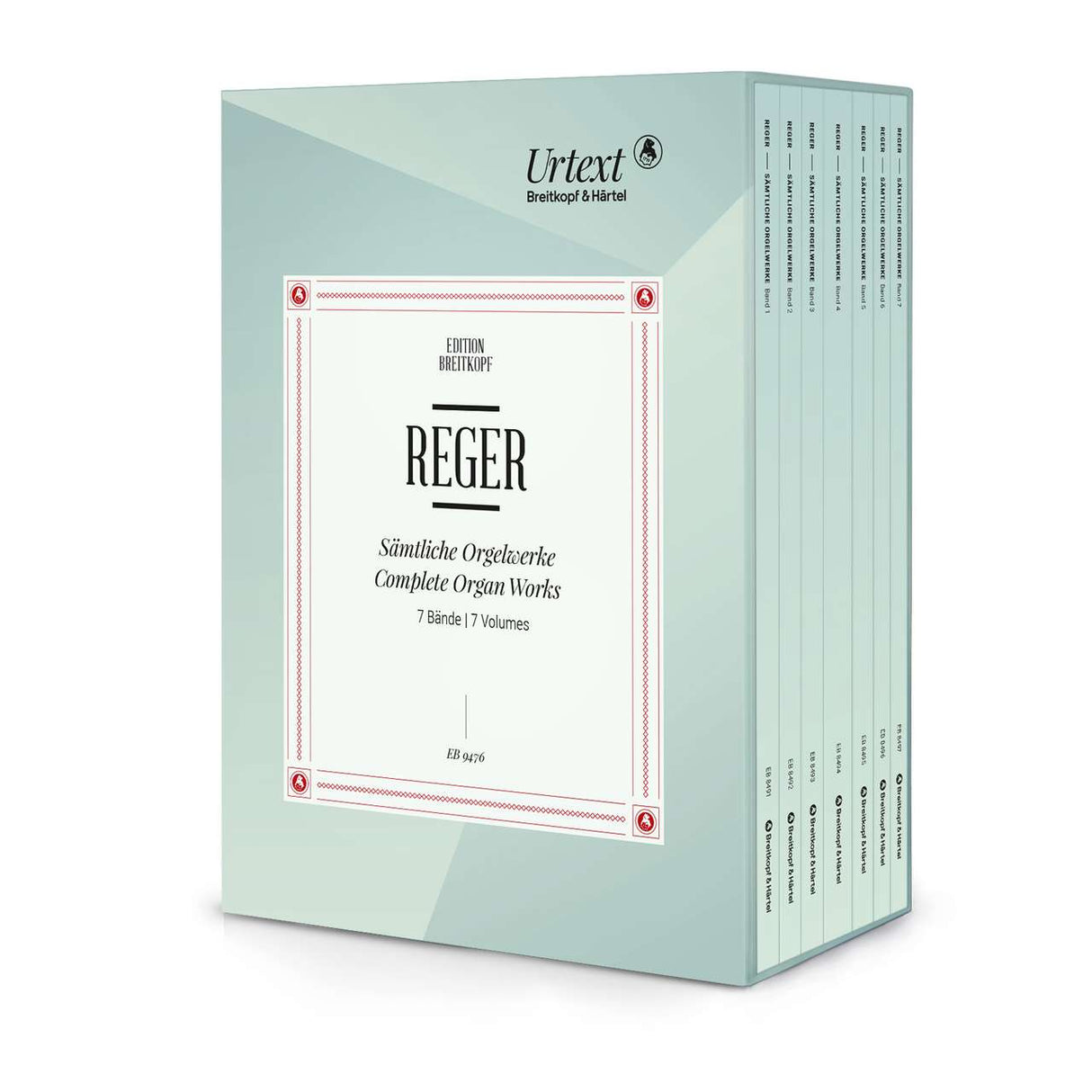 Reger, Samtliche Orgelwerke  7-vol. Set (Breitkopf)