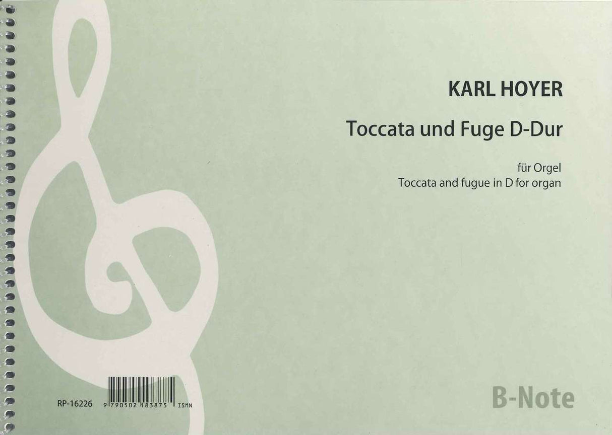 Hoyer, Toccata und Fuge in D (B-Note)
