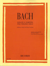 Bach, Sonate e Partite (Luciani) (Ricordi)