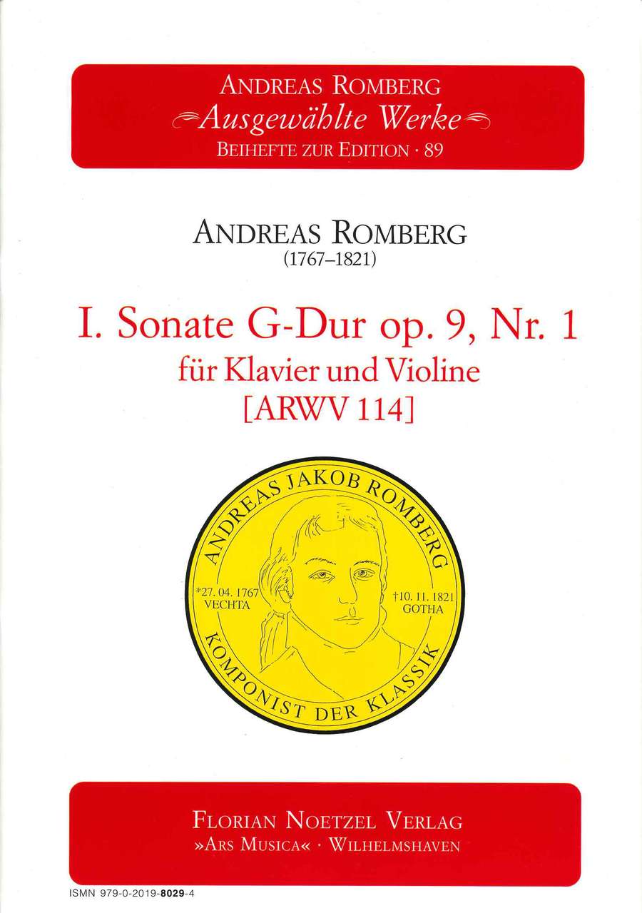 Romberg, I. Sonate G-dur op. 9/1 (Noetzel)