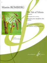 Romberg, The Tale of Taliesin (ASax,Pf) (Billaudot)
