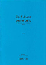Fujikura, Bueno Ueno (SSax,Taiko) (Ricordi)