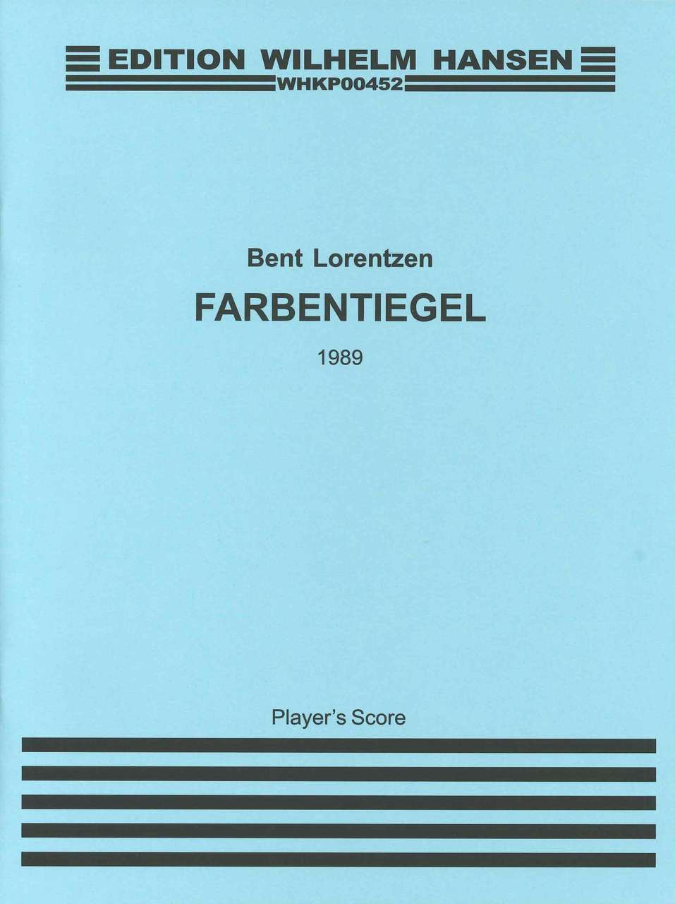 Lorentzen, Farbentiegel (ASax,Pf) (W.Hansen)